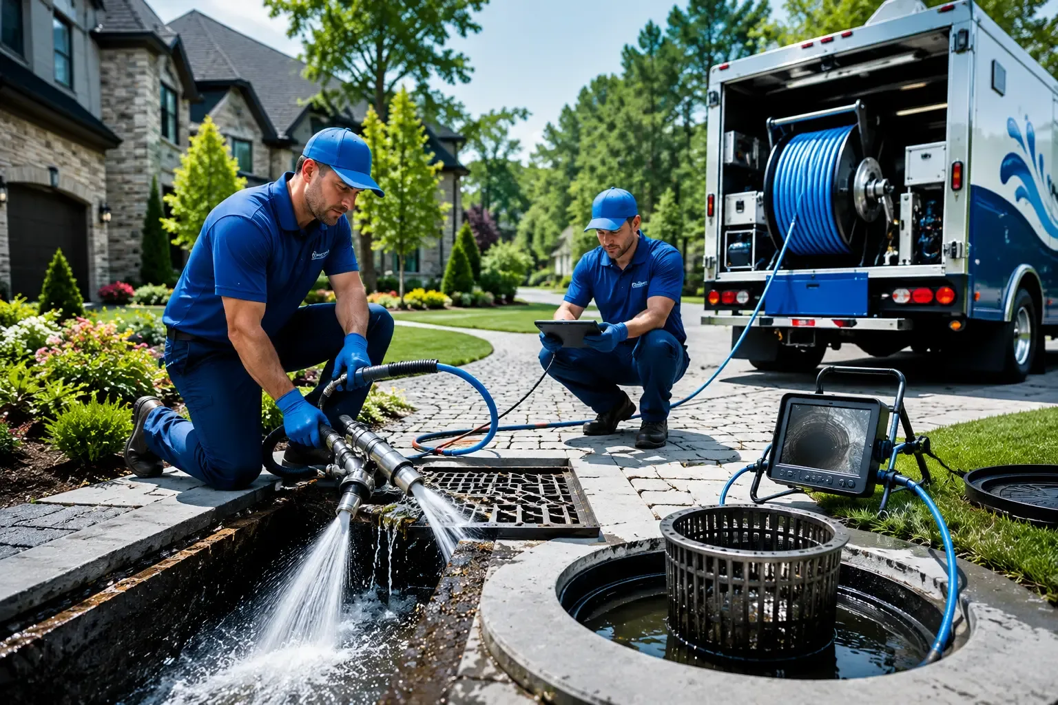 Local outdoor drain cleaning professionals in Clover, VA