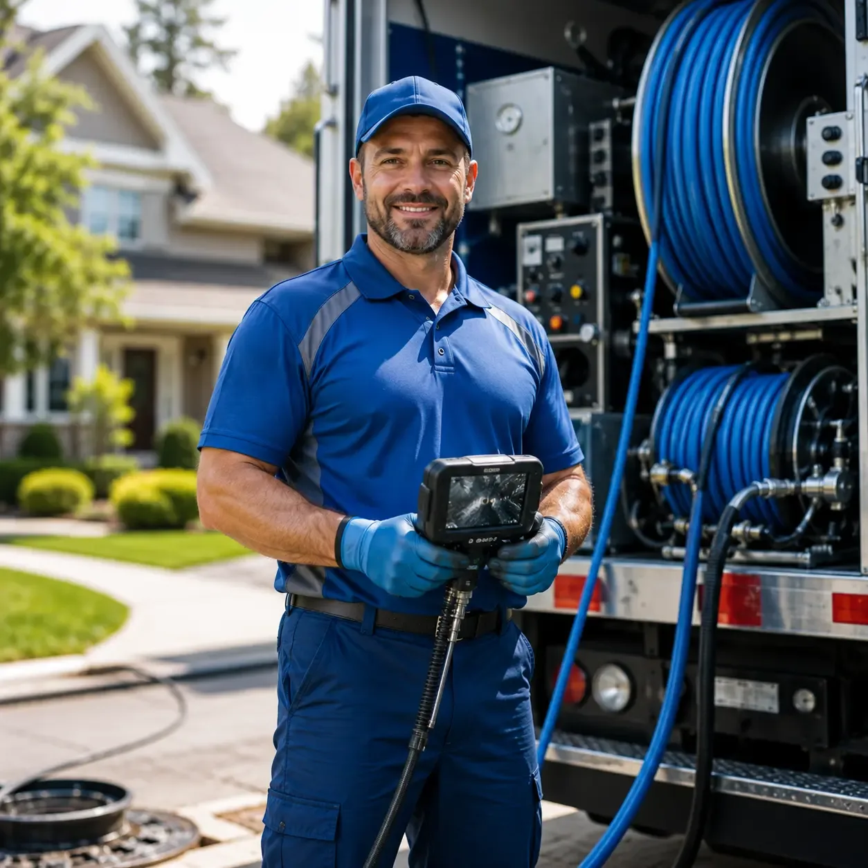 Local outdoor drain cleaning specialists in Clover, VA